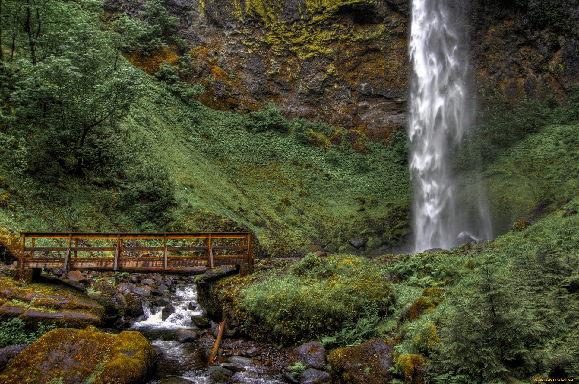 elowah, falls, oregon, , , , , , , , , , columbia, river, gorge